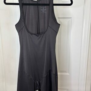 Ambrielle Women's Charcoal Shapewear Bodysuit